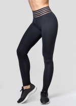 Leggings waist negro