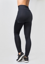 leggings falda negro