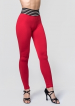 Leggings waist rojo