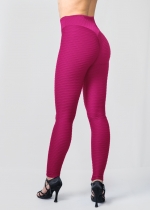 Leggings textura rosa fucsia