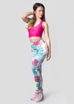 Leggings pastel flowers