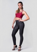 Leggings cocodrilo atracita