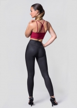 Leggings cocodrilo atracita